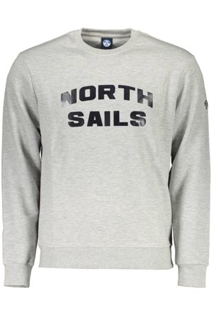 North Sails Felpa Senza Zip Uomo Grigio
