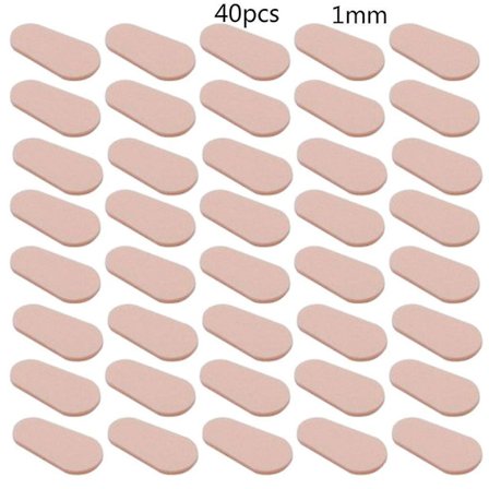 40 delar självhäftande nässkydd för glasögon, solglasögon, läsglasögon