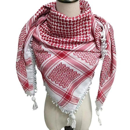 Keffiyeh-huivi, päähine, shemagh-huivi, arabialainen huivi, perinteinen päähuivi