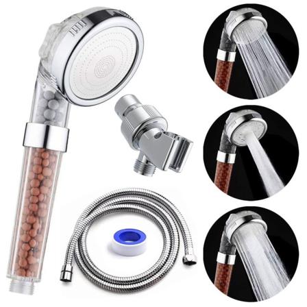 Kalkinestoa estävä suihkupää, korkeapaineinen kylpyhuonesuihkusuodatin,