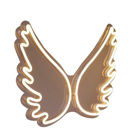 USB-neonvalo Innovatiivinen Enkelin Siivet Yövalo Baari Kauppa Klubi Pub Juhla Deko