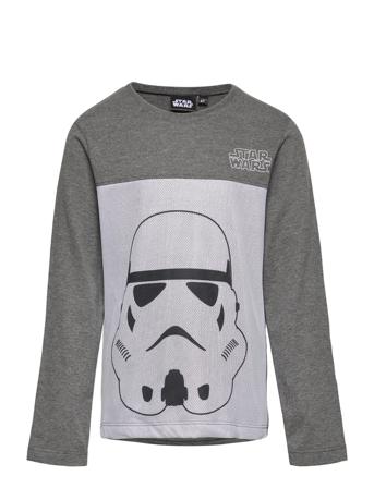 Long-Sleeved T-Shirt T-shirts Long-sleeved T-shirts Harmaa Star Wars