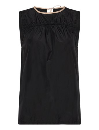 Irma Top Taffeta Black Naja Lauf