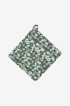 Svanefors - Grydelap De Mina - Grøn - Grydelapper - 22X22 - Fra Homeroom