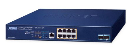 Planet Layer 3, 8-Port 2.5GBASE-T