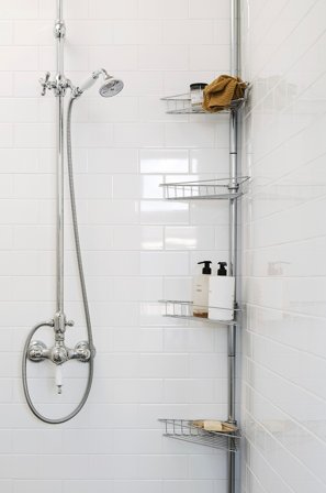 Jotex - Hjørnehylle Krom - LIS - Kjøp Baderomstilbehør hos Jotex