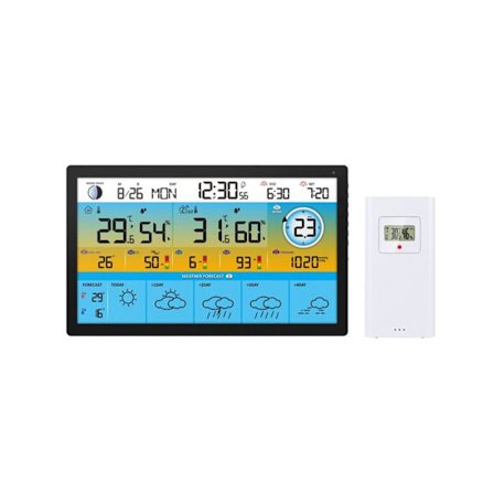 OPTEX Vejrstation Stort Skærm Wifi Kompatibel Tuya