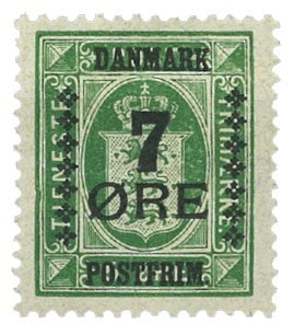 Danmark - AFA 163z ubrugt provisorie