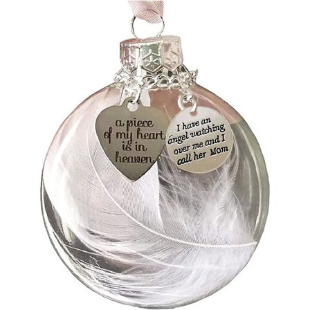 Julepynt, Angel Feathers Ball - A Piece of My Heart