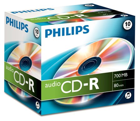 Philips CD-R x 10 - 700 MB - lagringsmedier