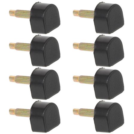 4 par højhælede sko reparationsspidser Udskiftningshælspidser Dame Hæl Reparationshætter til reparation