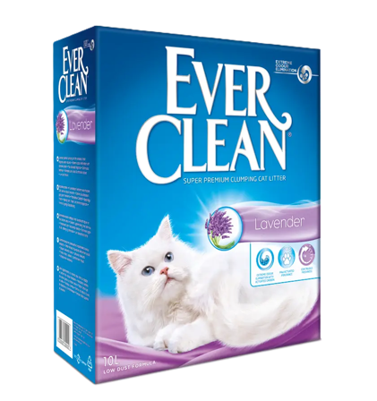 Ever Clean - Fresh Lavender - Kattesand 10 L - Katt - Kattesand & kattestrø - Klumpdannende kattesand - ZOO.no