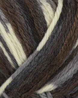 Garn Viking Raggen Braun/grau multi
