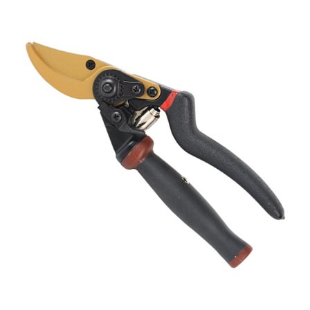 Rostfritt stål multifunktionell trädgårdssax (svart)