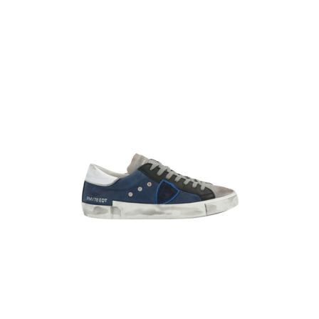 Philippe Model, Prsx Sneakers Blauw, Heren, Maat:41 EU,leer