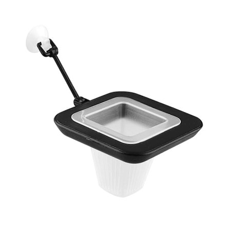 Akvariefisk Foderring Rød Orm Foderautomat, Akvarium Flydende Foderautomat Cirkel Med Sugekop til Fiskefodring