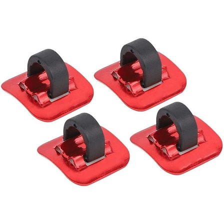 4 Pcs Bike Frame Buckle, Bike Cable Clips Hose Guide Clamps Bicycle Brake Cable Adapter Bike Frame For Brake Derailleur