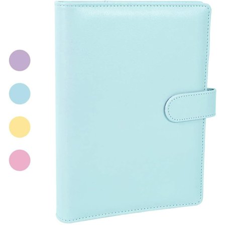 A5 PU-nahkakansio, uudelleentäytettävä 6-rengaskansio, liikekirjakansio muistikirja ja kokousmuistilehtiö