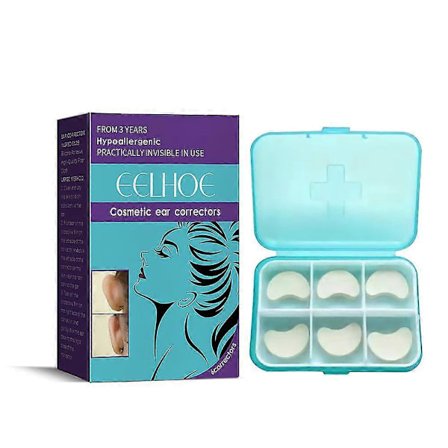 12 stk. Ørekorrektionstape Ørekorrektion Fikser Kosmetiske Øremærkater Ligesom Elverører Udspilede Ører Ørekorrektionsværktøj GS