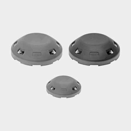 Ventilátor pro lodní poklop Lewmar, šedý, vhodný pro Lewmar Low & Medium Profile