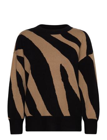 Vmnancy Ls O-Neck Long Pullover Boo Black Vero Moda