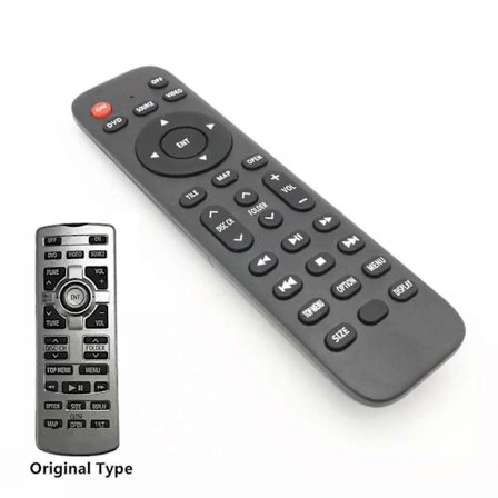 Fjärrkontroll för bakre DVD-underhållning för Toyota Land Cruiser Prado LC200 LC150