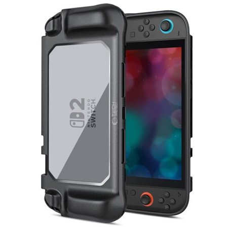 Tech-Protect Nintendo Switch 2 Skal Magmat - Svart/Clear