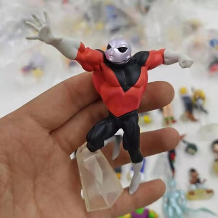 Bandai Dragon Ball HG DG Super Gacha Doll Goku Raditz Piccolo Vegetajv Gui Majinbuu Figur Sällsynt begränsad modell Några mindre brister