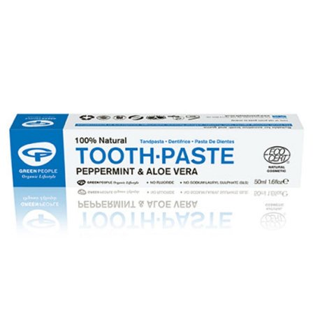 Green People Mint Toothpaste 50 ml, Medicin & Pleje, Mund & Tandpleje, Tandpasta