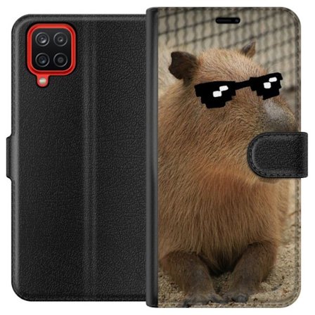 Yhteensopiva Lompakkokotelo Samsung Samsung Galaxy A12 Capybara