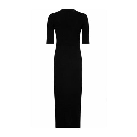 Calvin Klein, Essential Midi Dress Zwart, Dames, Maat:M