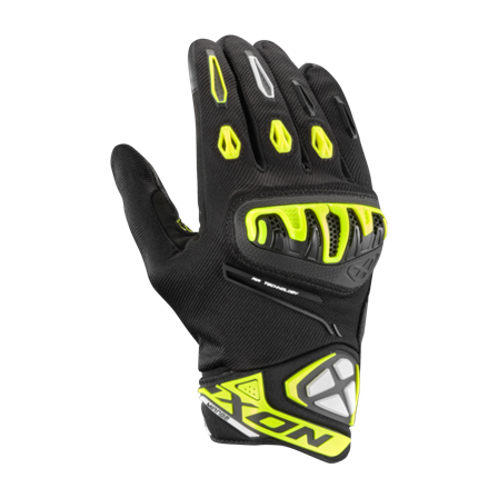 Rękawice Motocyklowe Ixon Mirage Air Czarny/Jasnożółty L