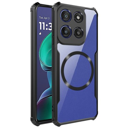 Motorola Edge 60 Stylus Skal MagSafe Hybrid Svart