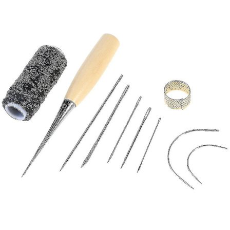 10 stk. Synål Profesjonell Synål Syverktøy For Lær