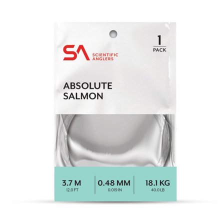 SA Absolute Salmon Leader 15' 0,48mm