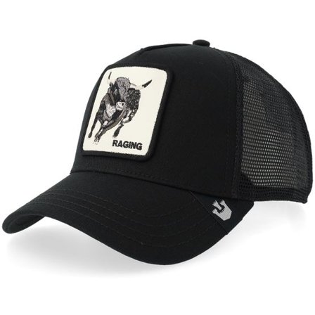 Goorin Bros. - Svart trucker Keps - Rager Alpha A-frame Black Trucker @ Hatstore