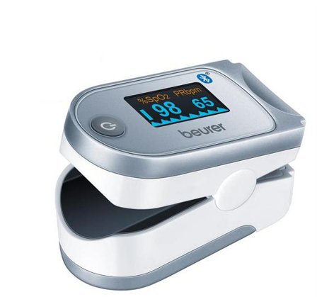 BEURER Pulsoximeter PO 60 - Lyreco - Sjukvård och omsorg - Diagnos och behandling - Hjärta och lunga