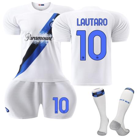 Internazionale Milano 2023-2024 Vieraspelipaita Lapsille Nro 10 Lautaro 26