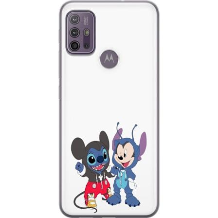 Motorola Moto G10 Gjennomsiktig deksel Stitch Mikke Mus