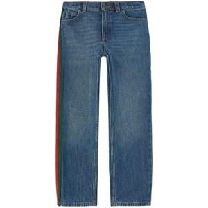 Kids - Gucci Blue Stripe Detail Jeans 8 Years - Bottoms - 8 years - Blue - Junge