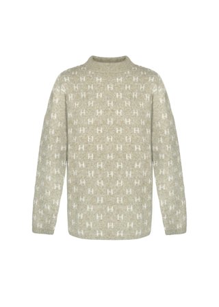 Hést Frank Knitted Sweater Herre - Eucalyptus