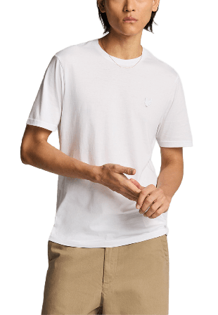 Lyle & Scott Superfine T-Shirt T-shirts Herr Vit M