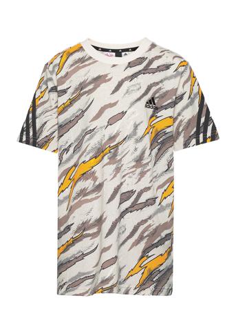 Future Icons 3-Stripes Tee Patterned Adidas Performance
