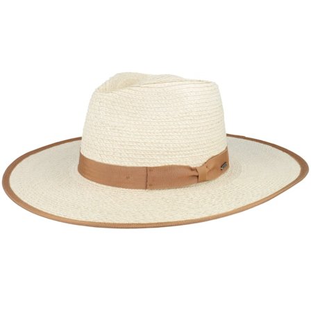 Brixton - Beige - straw - Hat - Jo Rancher Natural/Tan Straw Hat - Hatstore