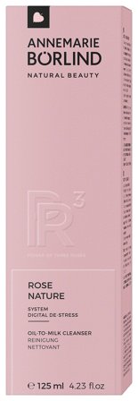 ANNEMARIE BÖRLIND ROSE NATURE Oil to Milk 125 ml, Skincare, Renseprodukter, Rens & Vask