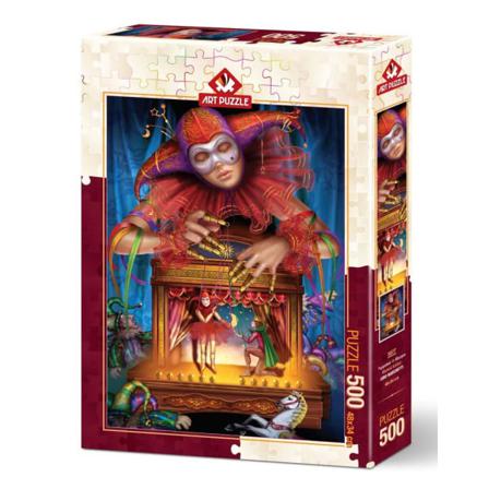 Art Puzzle - Maskerad Marionett 500 Bitar Multifärg