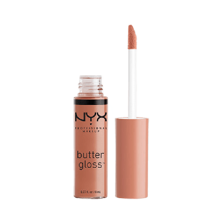 NYX Professional Makeup Butter Lipgloss Läppglans Dam Beige 8 ML