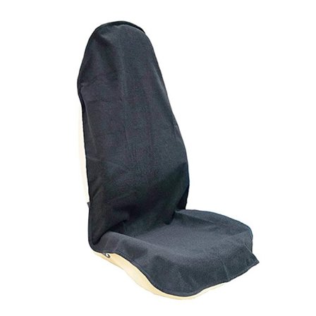 1 stk. til sædebetræk til bil, SUV, lastbil, vandtæt til sædebetræk, skridsikkert sædebeskyttelse, sort, 140*75CM