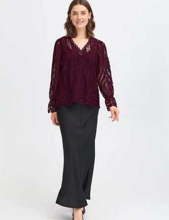 Fransa Frbelle Bl 2 - Burgundy - XS