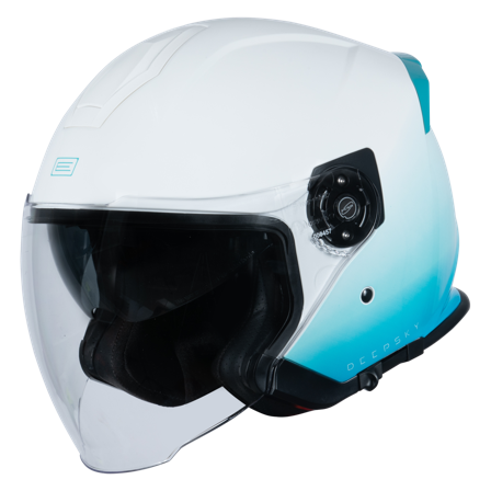 Halvhjelm Origine Palio 2.0 Blå/hvit L